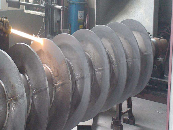 Tungsten carbide spraying
